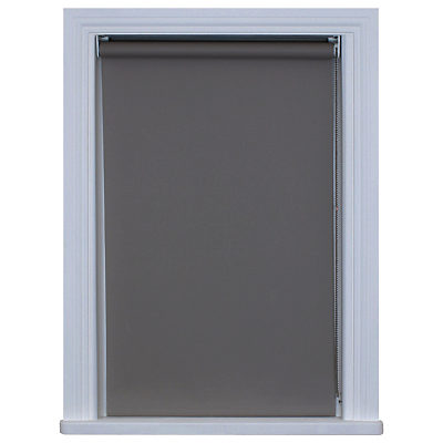 Bloc Made to Measure Fabric Changer Blackout Roller Blind Light Grey Bloc Made to Measure Fabric Changer Blackout Roller Blind Light Grey